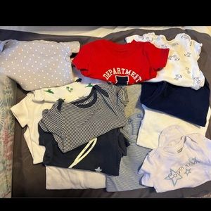 Bundle of 3 months onesies bodysuits